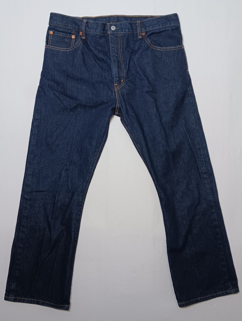 Levi's 517 Mens Bootcut Jeans 38X30 Dark Wash Denim